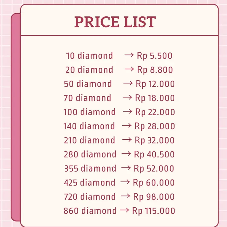 Jual 10 Diamond  Free Fire Chaerin Store | VCGamers