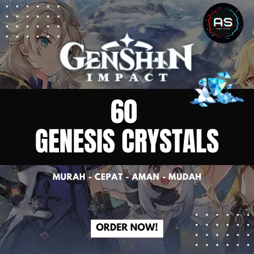 Jual 60 GC - Genshin Genshin Impact Arief Store Indonesia | VCGamers