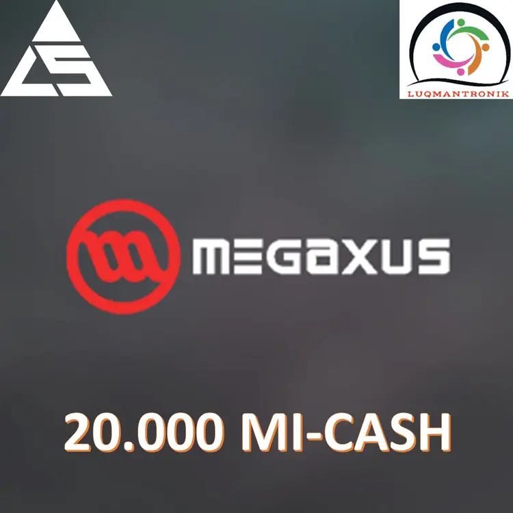 Jual IDR 20.000 Megaxus LUQMANSHOP | VCGamers