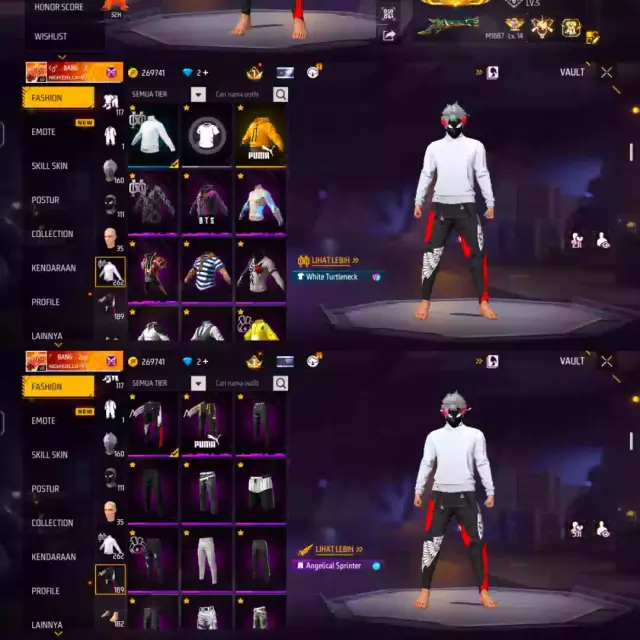Jual AKUN FREE FIRE GRADE B Free Fire zakk_store30 | VCGamers