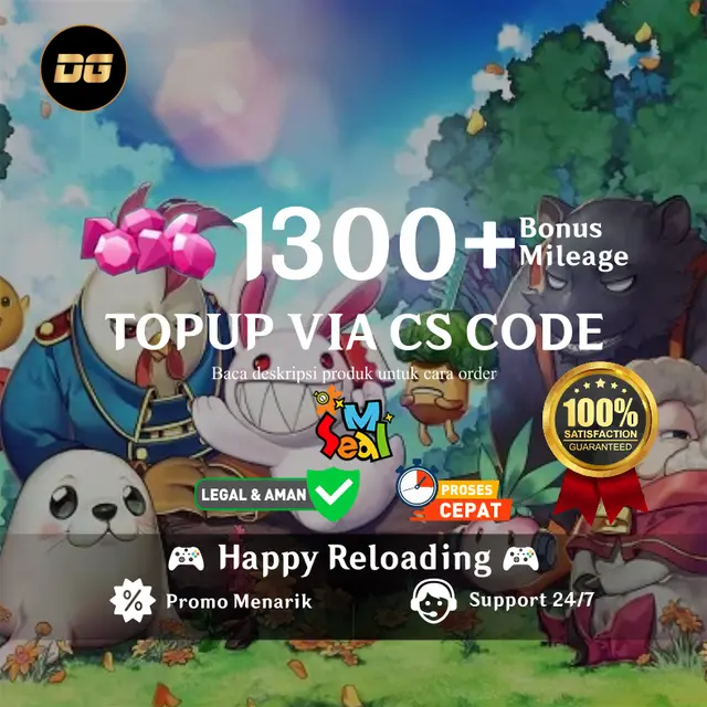 Jual 1300 Ruby Seal M Sea degamingstore | VCGamers