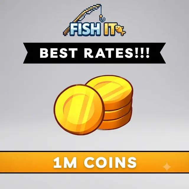 Jual 1M Coins (Fish It!) Fish It! - Roblox ngaret store | VCGamers