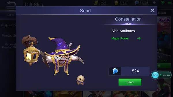 Jual Diggie Constellation Mobile Legends KALBAR GAME STORE | VCGamers