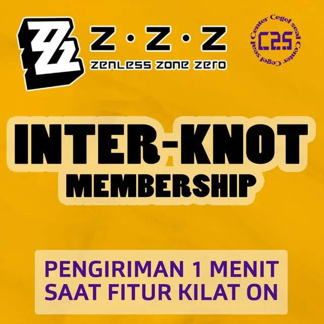 Jual Inter-Knot Membership Zenless Zone Zero Center Cegel Seal | VCGamers