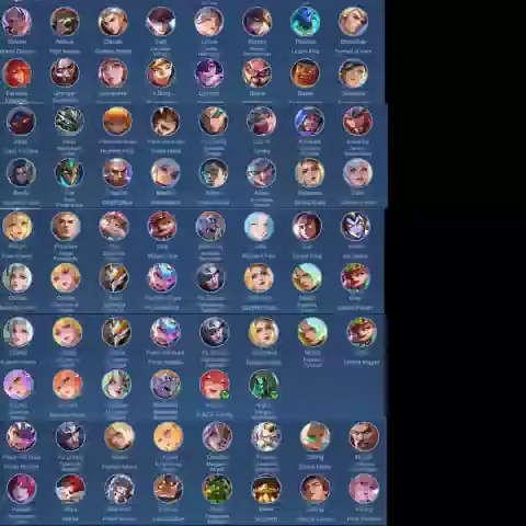 Jual Akun Fresh Siap Rank Mobile Legends ARVION | VCGamers