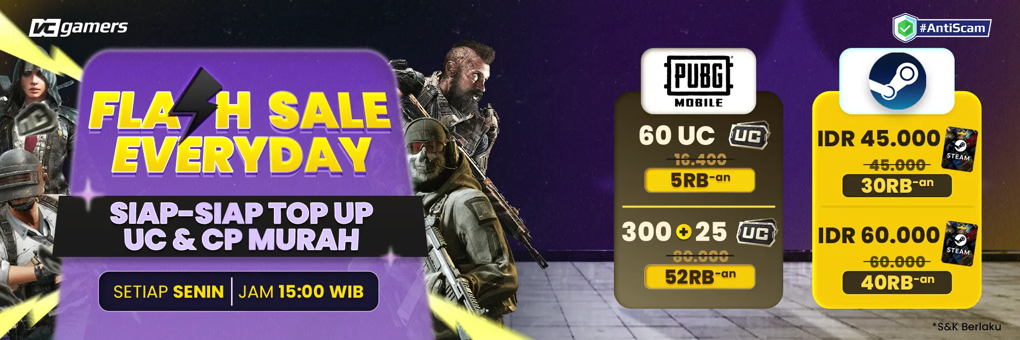 Flash Sale Every Monday