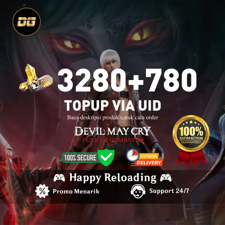Jual 3.280 Devil Gems Devil May Cry Peak of Combat degamingstore | VCGamers