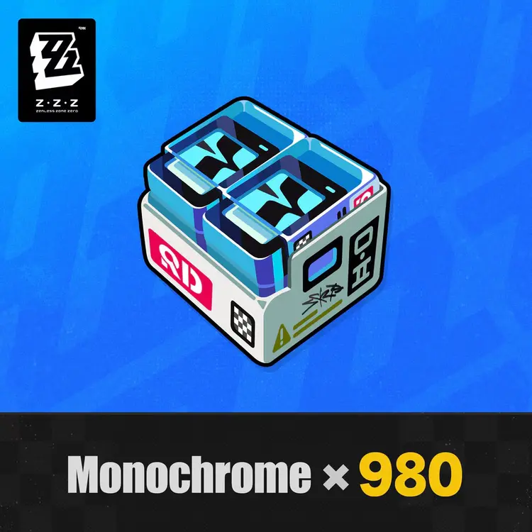 Jual 980 + 110 Monochrome Zenless Zone Zero Central VC | VCGamers