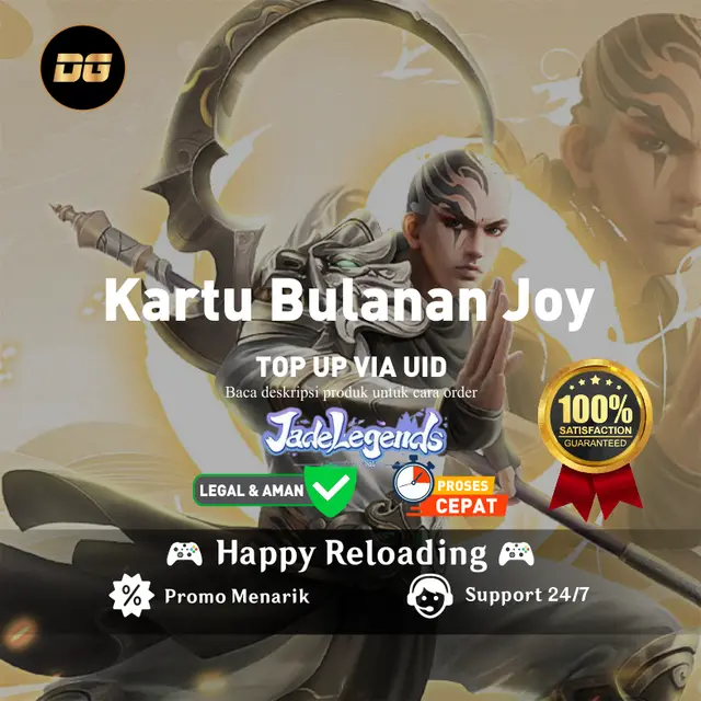 Jual Kartu Bulanan Joy Jade Legends degamingstore | VCGamers