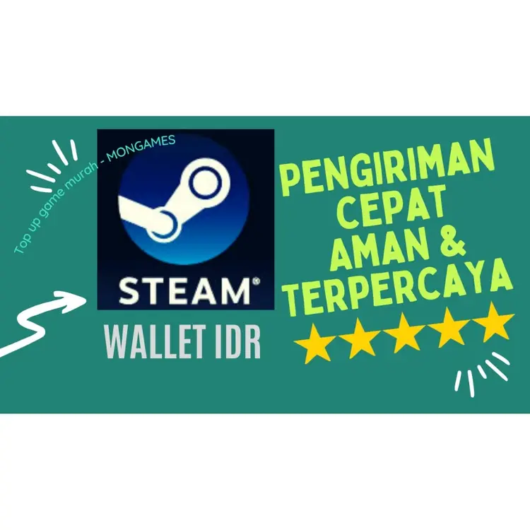 Jual IDR 12.000 Steam MONSTORE | VCGamers