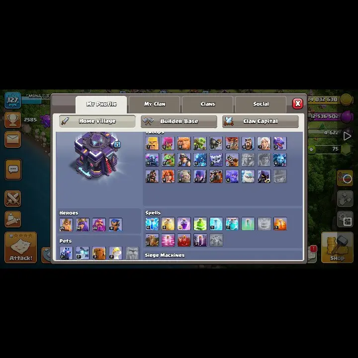 Jual Akun COC Clash of Clans CoC murah | VCGamers
