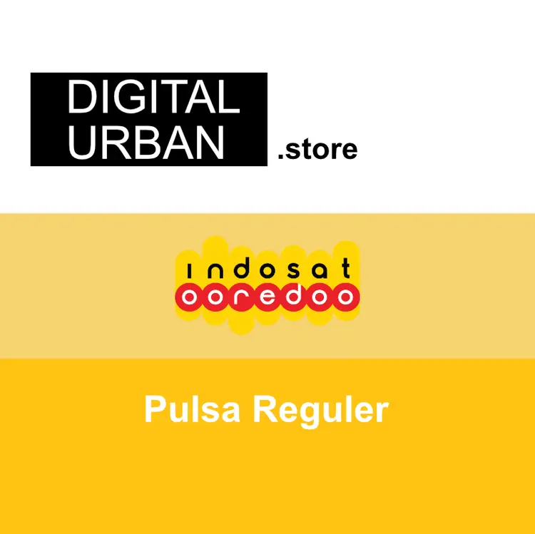 Jual Pulsa Reguler 100.000 Indosat Digital Urban .store | VCGamers