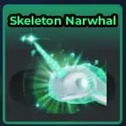 Jual Skeleton Narwhal Fish It! - Roblox ngaret store | VCGamers