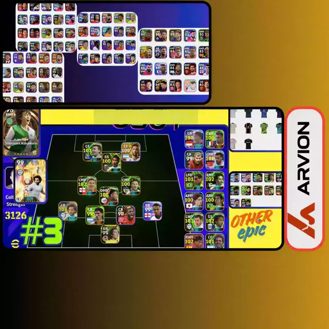 Jual FULL EPIC BOOSTER eFootball Mobile ARVION | VCGamers