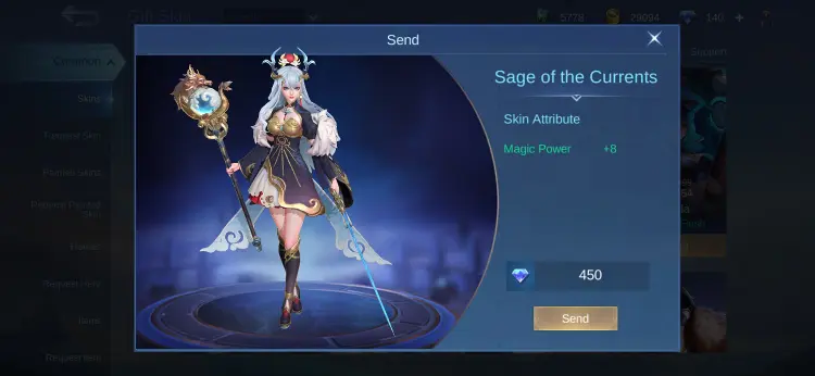 Jual Odette Create Sage Of Currents Mobile Legends KALBAR GAME STORE | VCGamers