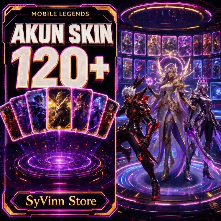 Jual Akun ML Skin 120+ Mobile Legends SyVinn Store | VCGamers