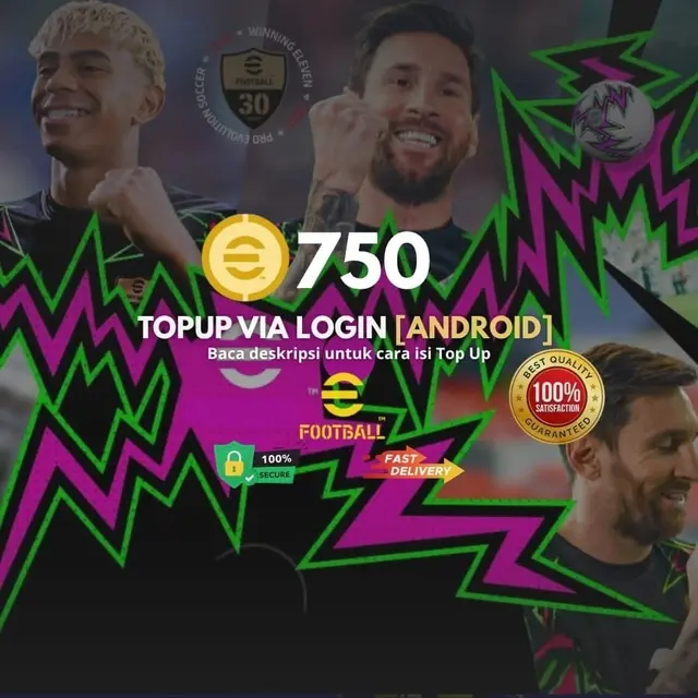 Jual 750 Coin (Android Via Login) eFootball Mobile Hasan Gaming | VCGamers