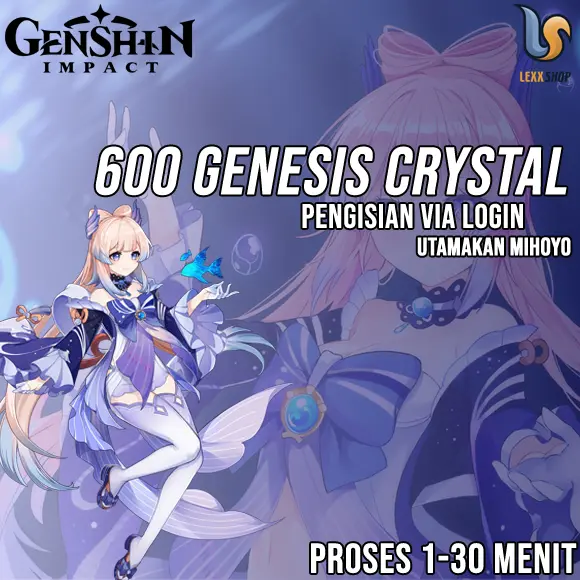 Jual 600 GC + Bonus - Genshin Genshin Impact Lexx Shop | VCGamers