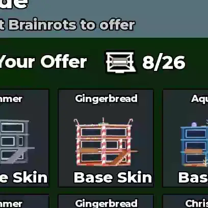 Jual Gingerbread Skin Base Steal A Brainrot - Roblox HIKARI FIRE 00 | VCGamers