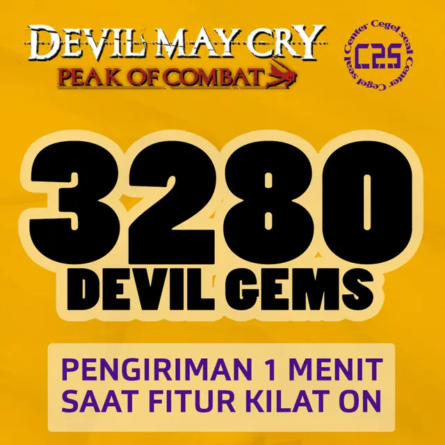 Jual 3.280 Devil Gems Devil May Cry Peak of Combat Center Cegel Seal | VCGamers