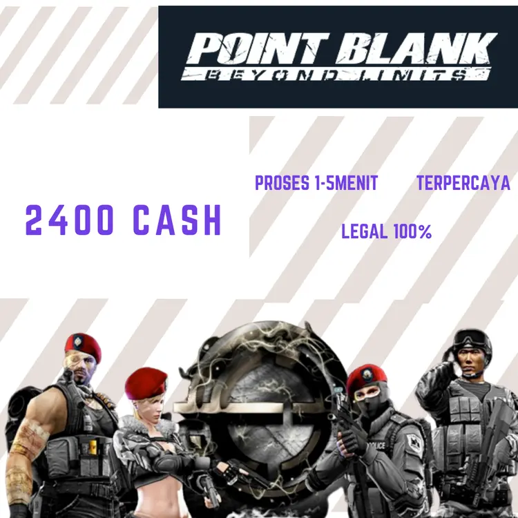 Jual 2.400 PB Cash Point Blank Beyond Limits RAKTOPUP | VCGamers