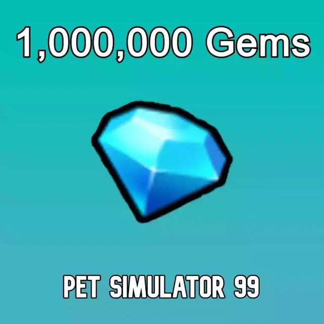 Jual 1M Gems Pet Simulator 99 alfid store | VCGamers