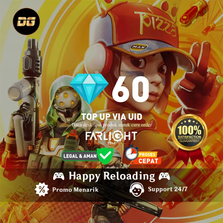 Jual 60 Diamonds Farlight 84 degamingstore | VCGamers