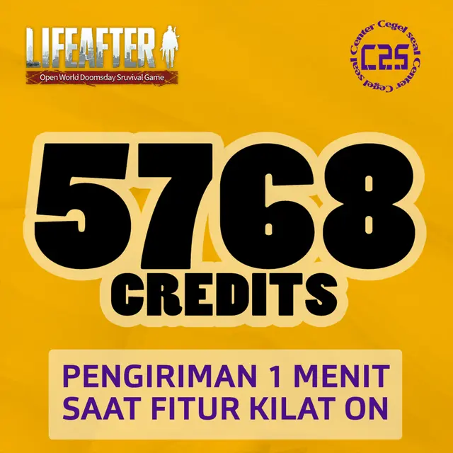 Jual 5768 Credits LifeAfter Center Cegel Seal | VCGamers