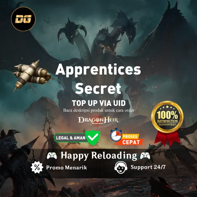 Jual Apprentices Secret Dragonheir Silent Gods degamingstore | VCGamers