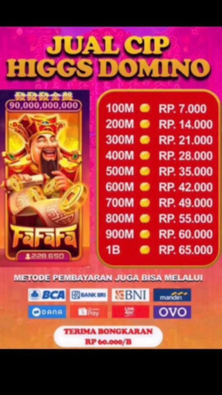 Jual 5B Koin Emas-D Higgs Games Island Jackpotstore | VCGamers