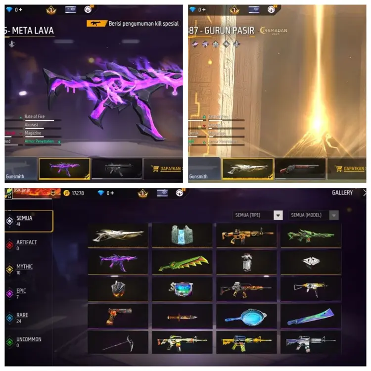 Jual AKUN FREE FIRE GRADE A Free Fire WANXX GAMES | VCGamers
