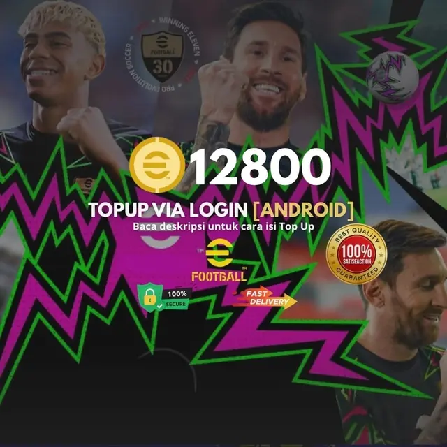 Jual 12.800 Coin (Android Via Login) eFootball Mobile Hasan Gaming | VCGamers