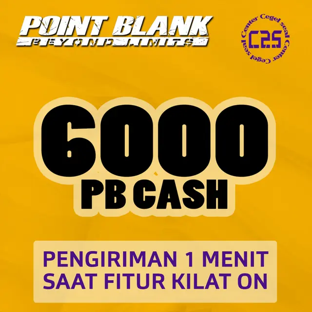 Jual 6.000 PB Cash Point Blank Beyond Limits Center Cegel Seal | VCGamers