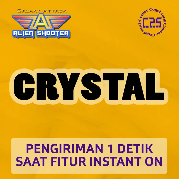 Jual Pile of Crystals Galaxy Attack: Alien Shooter Center Cegel Seal | VCGamers