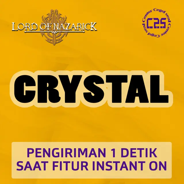 Jual 30.000 + 9.000 Magic Crystals Lord of Nazarick Center Cegel Seal | VCGamers