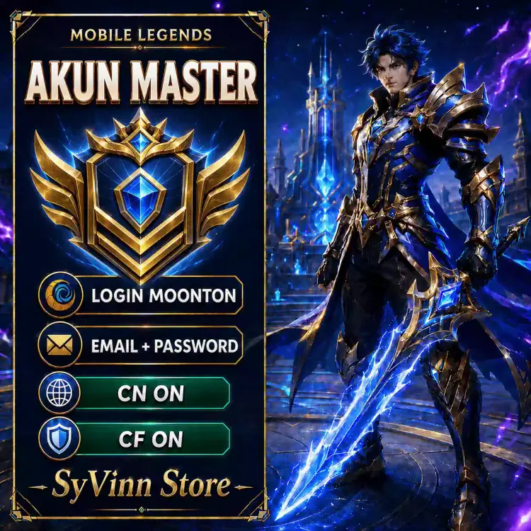 Jual ⁠Akun Rank Master Mobile Legends SyVinn Store | VCGamers