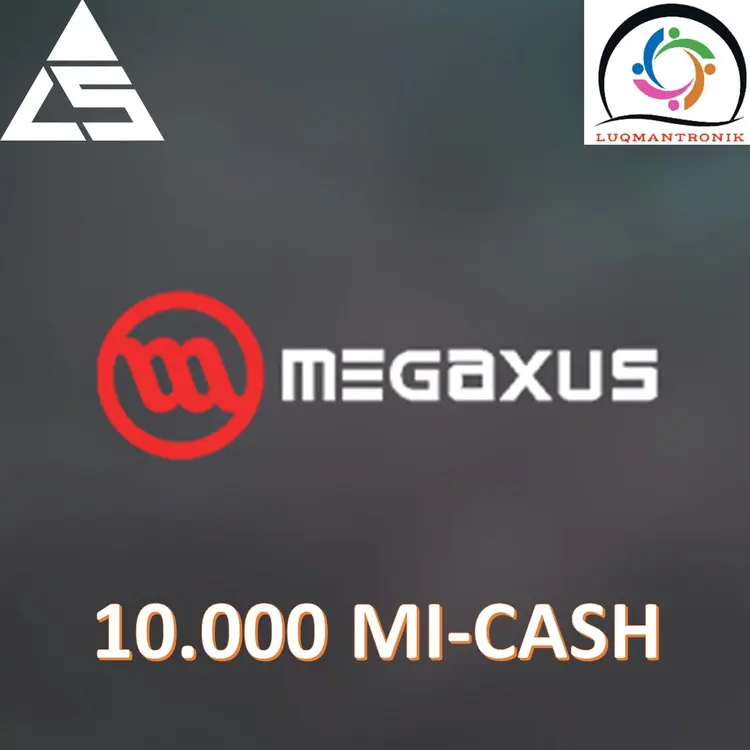 Jual IDR 10.000 Megaxus LUQMANSHOP | VCGamers