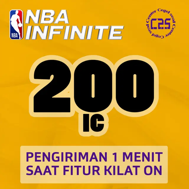 Jual 200 IC NBA Infinite Center Cegel Seal | VCGamers
