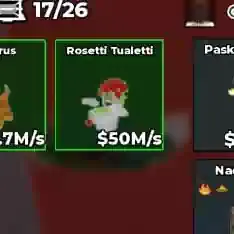 Jual Rosetti Tualeti - Rare Secret Steal A Brainrot - Roblox HIKARI FIRE 00 | VCGamers