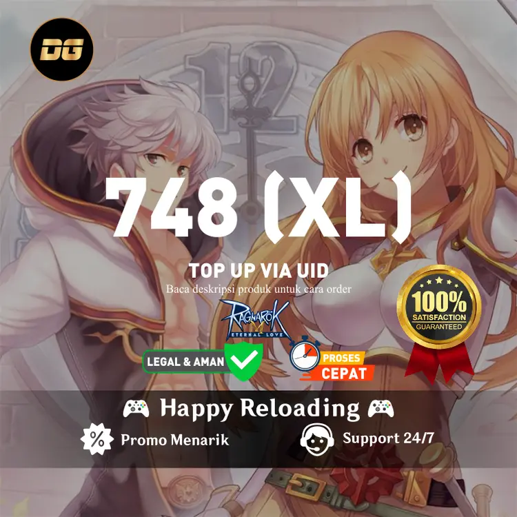 Jual 748 BCC (XL) Ragnarok M Eternal Love degamingstore | VCGamers