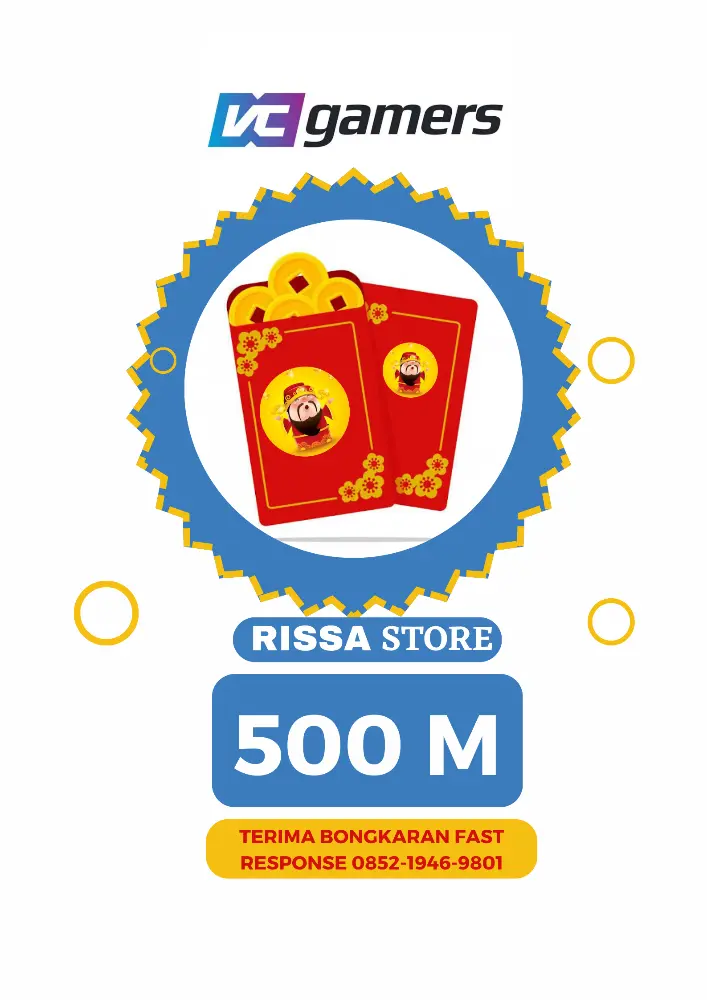 Jual 500M Koin Emas-D Higgs Games Island Rissastore | VCGamers