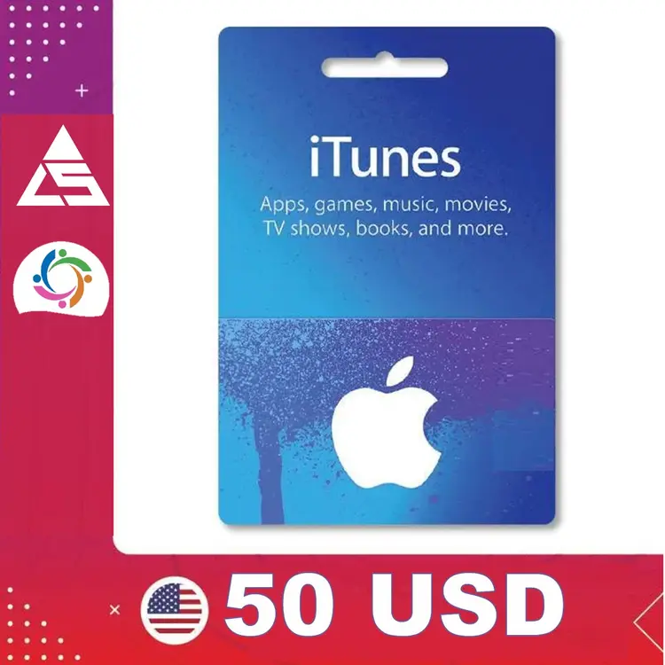 Jual USD 50 iTunes LUQMANSHOP | VCGamers