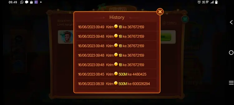 Jual 100M Koin Emas-D Higgs Games Island AsvhiStore | VCGamers