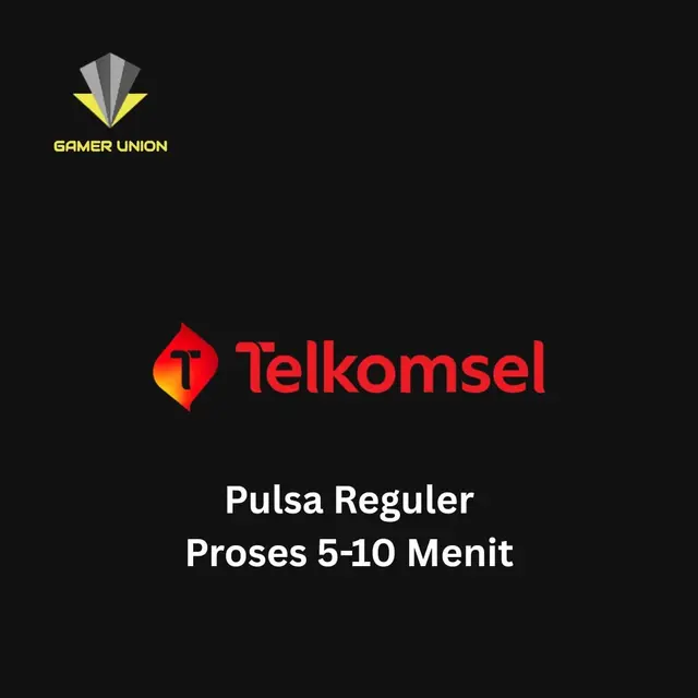 Jual Pulsa Reguler 5.000 Telkomsel Gamer Union Store | VCGamers