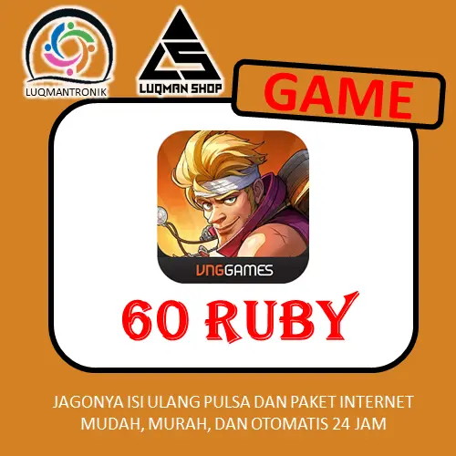 Jual 60 Ruby Metal Slug Awakening LUQMANSHOP | VCGamers
