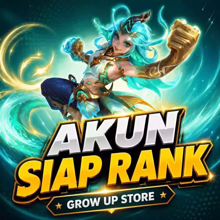 Jual Akun Fresh Siap Rank Mobile Legends Grow Up | VCGamers