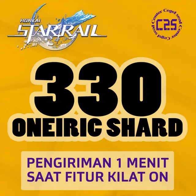 Jual 300+30 Oneiric Shard Honkai Star Rail Center Cegel Seal | VCGamers