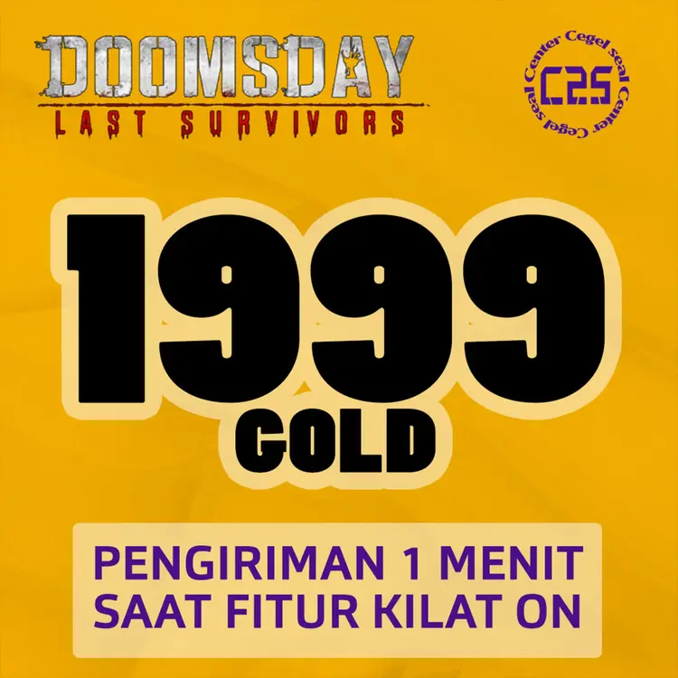 Jual 1.999 Gold Doomsday : Last Survivor Center Cegel Seal | VCGamers