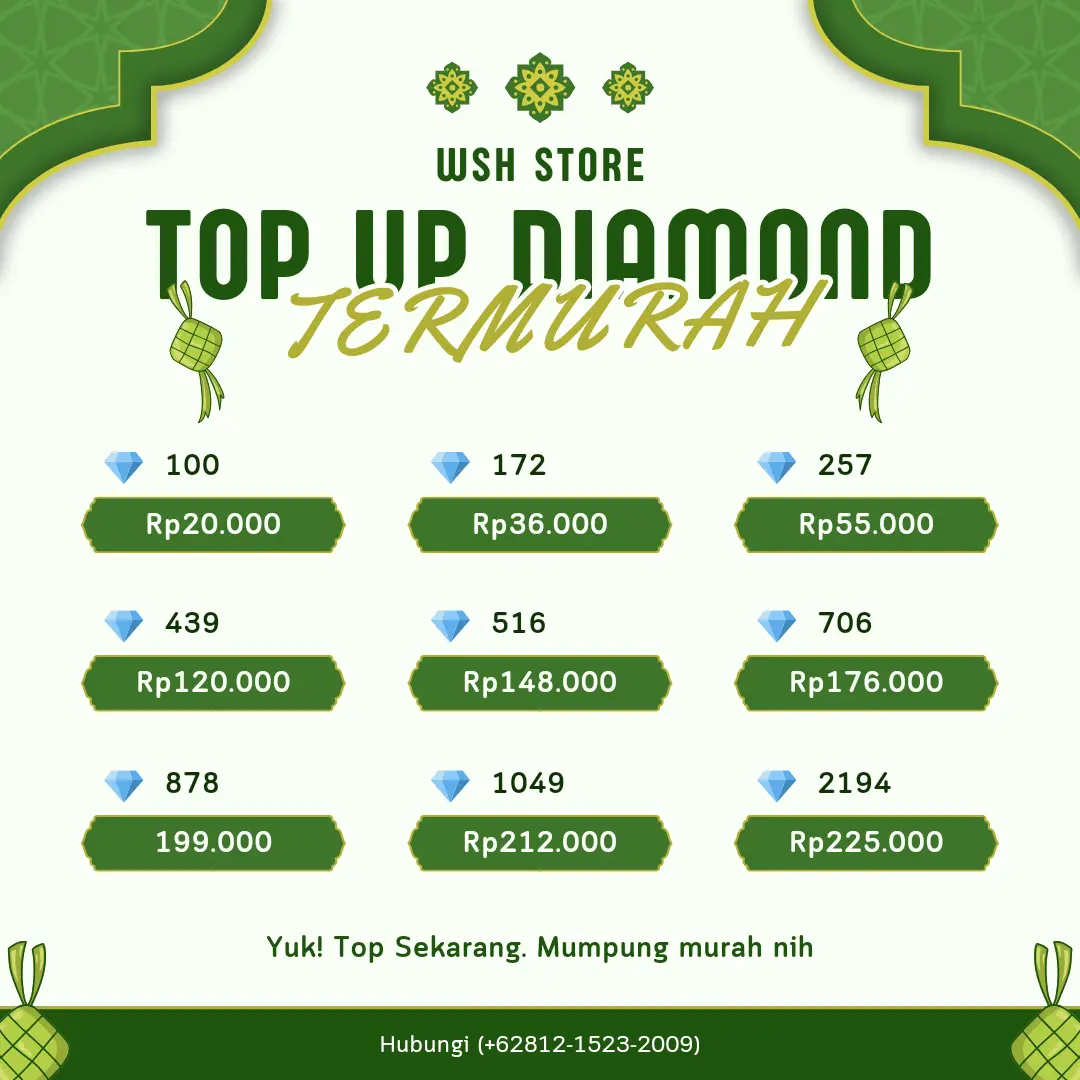 Daftar Produk WSH STORE Terlaris & Terlengkap - VCGamers
