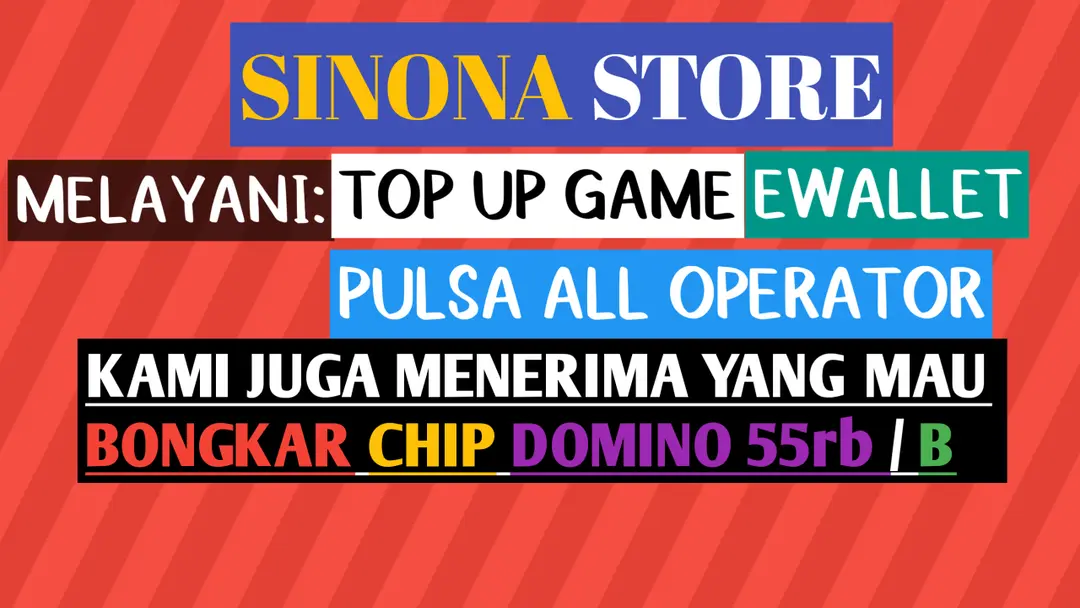 Daftar Produk Sinona store Terlaris & Terlengkap - VCGamers